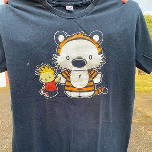 Calvin and Hobbes x Hello Kitty Graphic Tee